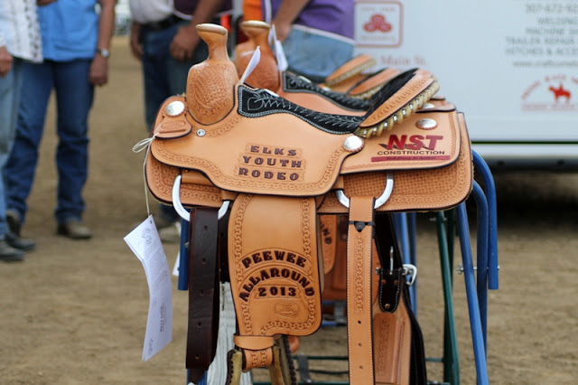 saddles were given to the All Around winners from each age group