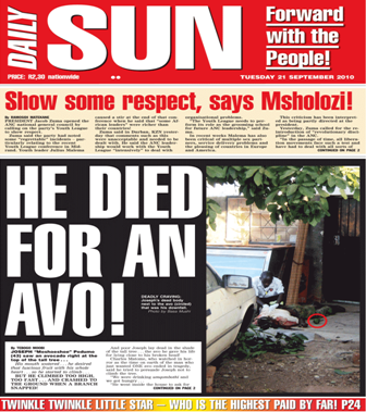 Daily Sun Newspaper South Africa