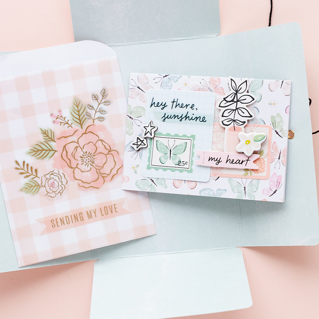 American Crafts | Paper Gifts with Gingham Garden by Crate Paper