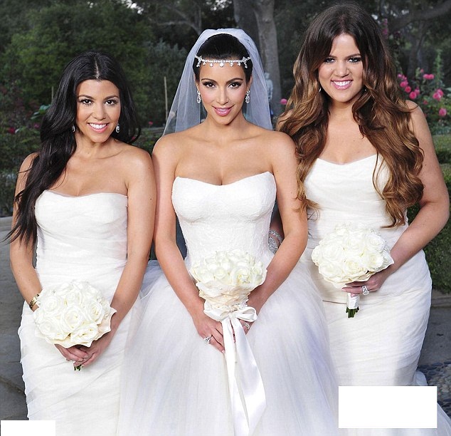 Kim Kardashian Wedding Dress