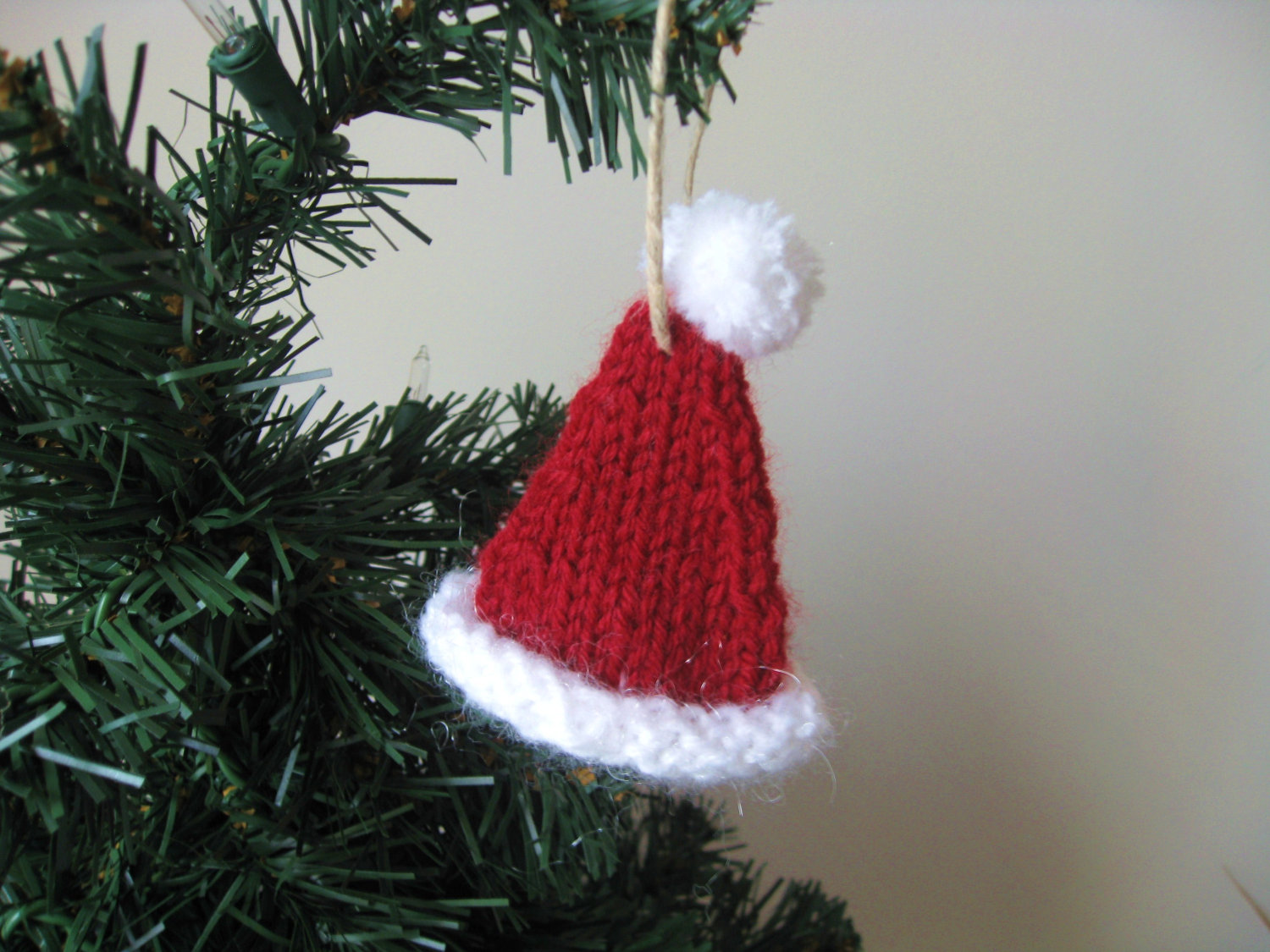 Family Crafts and Recipes Knitted  Christmas  Ornaments 