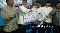 Wakil Bupati Syaefudin dalam Acara Safari Ramadhan, Salurkan Bantuan Baznas secara Simbolis  