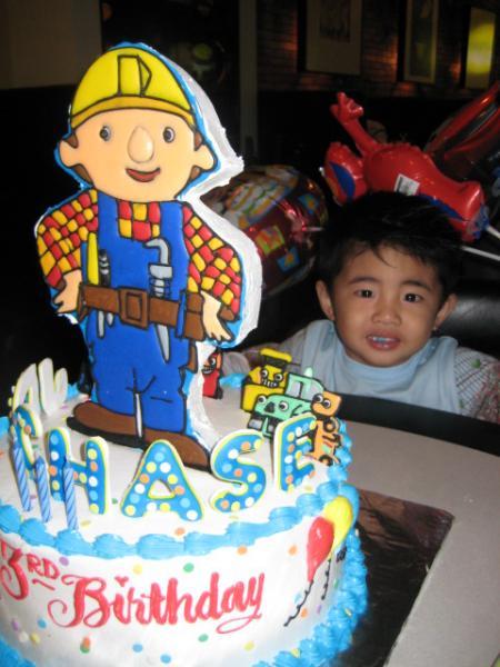 Chase's Bob the Builder Cake