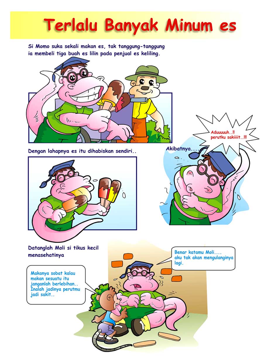 Gambar Buku Komik Cerita  Rakyat  Jilid 3 Kalimantan 