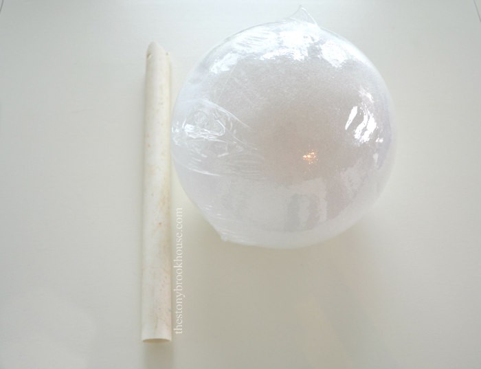 PVC and Styrofoam Ball for Brooch Bouquet