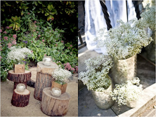 Decoración de bodas ecológicas