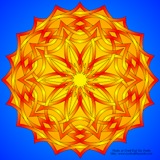 Sun Celtic Knotwork