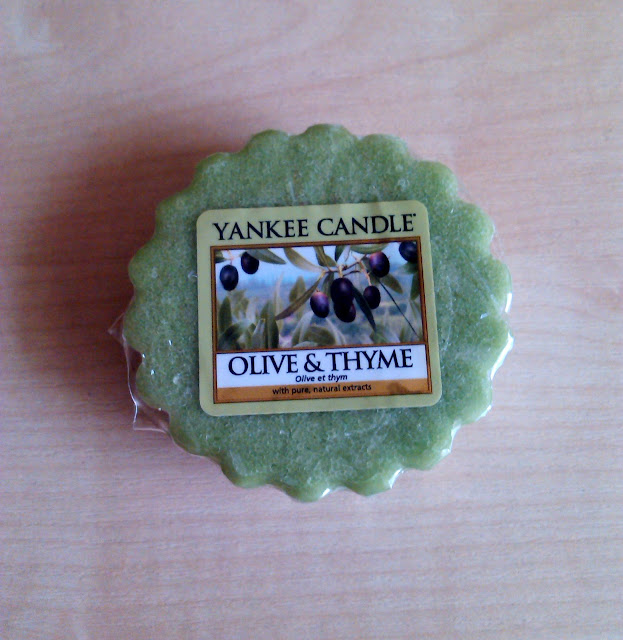 Yankee Candle, Olive & Thyme