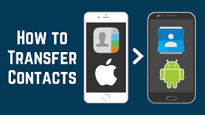 How to transfer contacts and photos from iPhone to Android