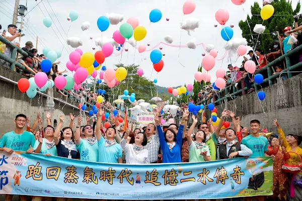 二水跑水節林先生廟揭幕 八堡圳水道跑引水祈福納財