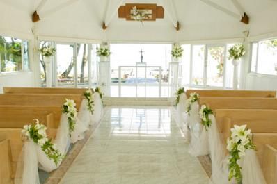 Church Wedding Decoration