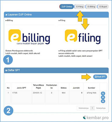 e-filing online