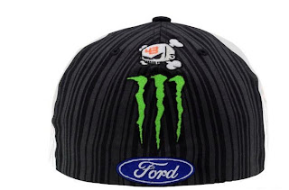 Back View Of Ken BLock DC shoes Monster WRC Cap