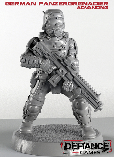 Defiance Games, Panzergrenadier  Miniature Review