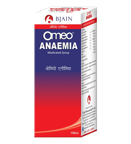 Omeo Anaemia Syrup Bjain Pharma India Available in Pakistan