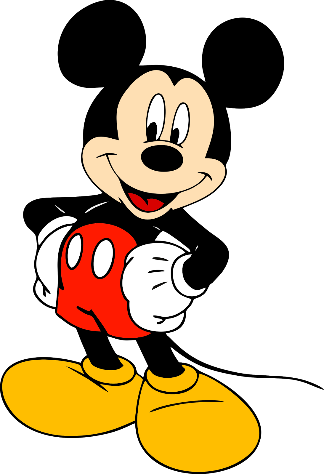  Gambar  Kartun  Mickey  Mouse  Hitam Putih Aliansi kartun 