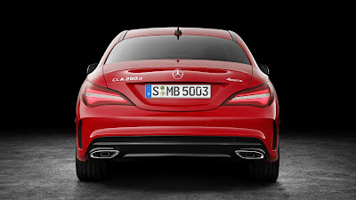 Mercedes CLA Facelift rear look Hd Images