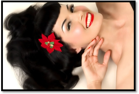 Makeup  on For This Glam  50s Wedding Makeup Look  Your Lips Need To Be Red  Bold