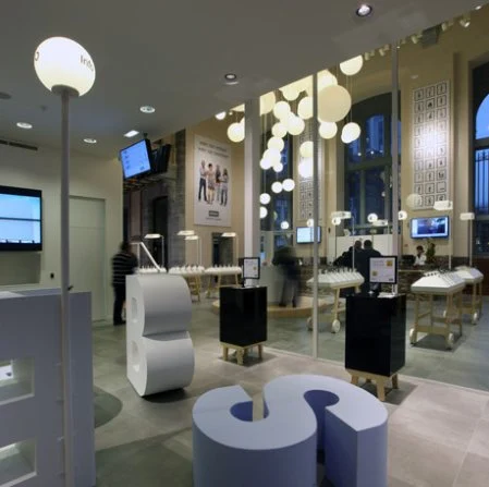 Mobile shop in Belgium