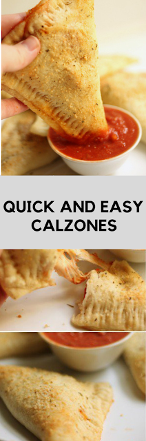 QUICK AND EASY CALZONES