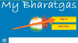 Bharat gas online booking login