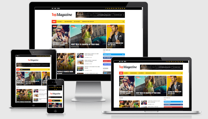 Top Magazine - Responsive Elegant & Beautiful Blogger Template