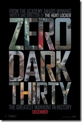 ZERO DARK THIRTY Poster