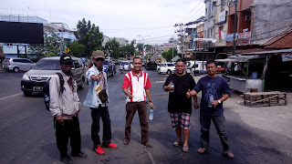 Peningkatan Jalan Sudirman Mulai di kerjakan