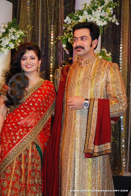 Prithviraj Wedding Reception Photos Stills Images gallery pictures