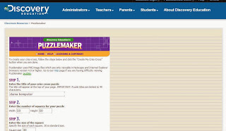 http://puzzlemaker.discoveryeducation.com/CrissCrossSetupForm.asp
