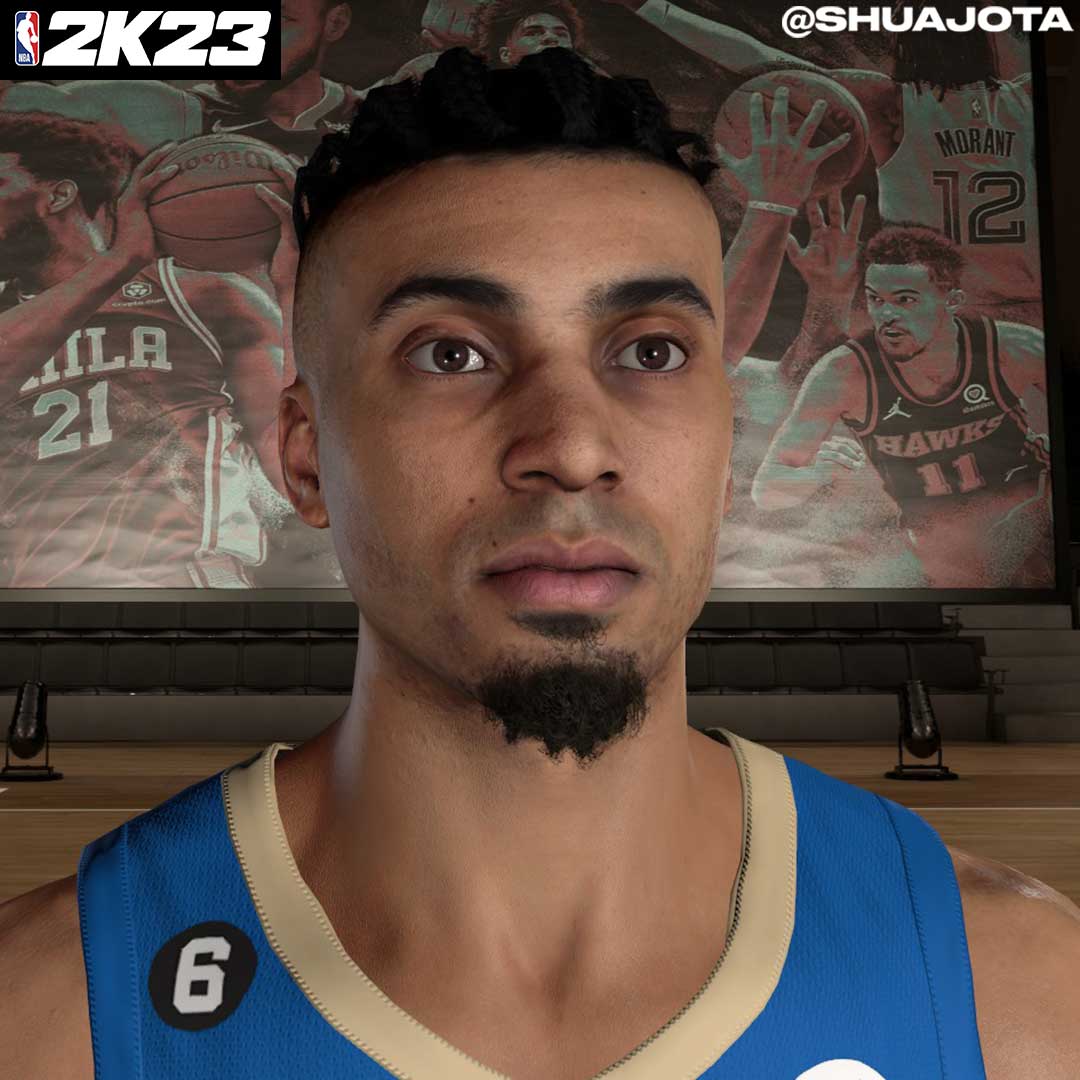 NBA 2K23 Jordan Nwora Cyberface
