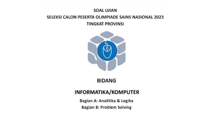 Soal OSN Informatika/Komputer 2023