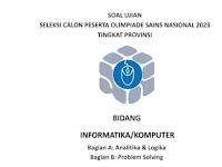 Soal Olimpiade Sains Nasional Bidang Informatika/Komputer Tingkat Provinsi Tahun 2023