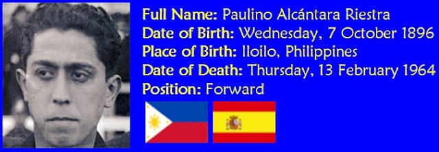  Paulino Alcántara's Ful name, Birth Date, Place