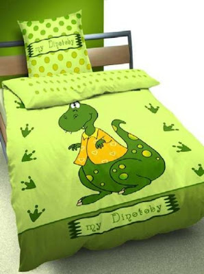 Decorating a child's room with dinosaur motif