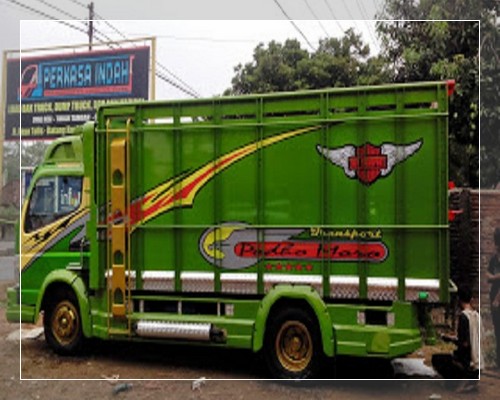 Foto modifikasi  truk  canter terbaru hino ragasa fuso dutro 