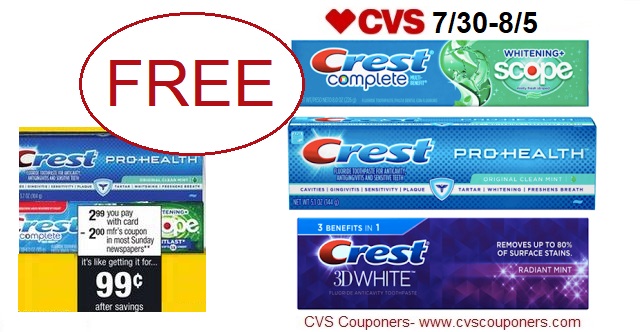 http://www.cvscouponers.com/2017/07/free-crest-pro-health-3d-white-or.html