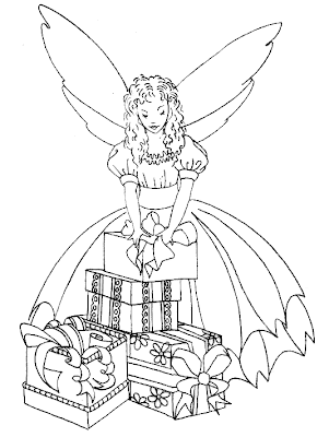 fairy coloring pages