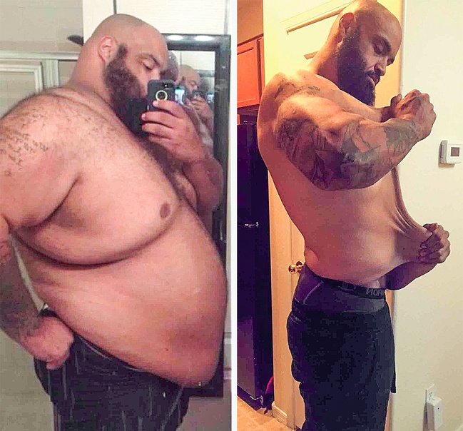 21 Before And After Photos Of People Who Managed To Lose Weight and Begin A Brand New Life - Pasquale Brocco was once 605lb, but he worked hard and lost 326lb! Now he launched his own weight-loss coaching program.