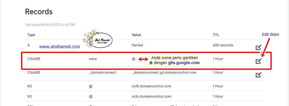 Cara pasang domain di blogspot dengan mudah