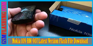 Nokia 109 RM-907 Latest Version Flash File Free Download