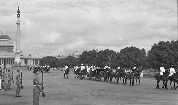 Old India Photos - First parade