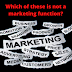 Which of these is not a marketing function?