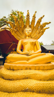 Un pas Thaïlandais au Wat Thammapathip International château de lugny