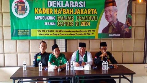 Bagian dari Keluarga Besar PPP, Kader PPP DKI Jakarta Deklarasikan Ganjar Pranowo sebagai Capres