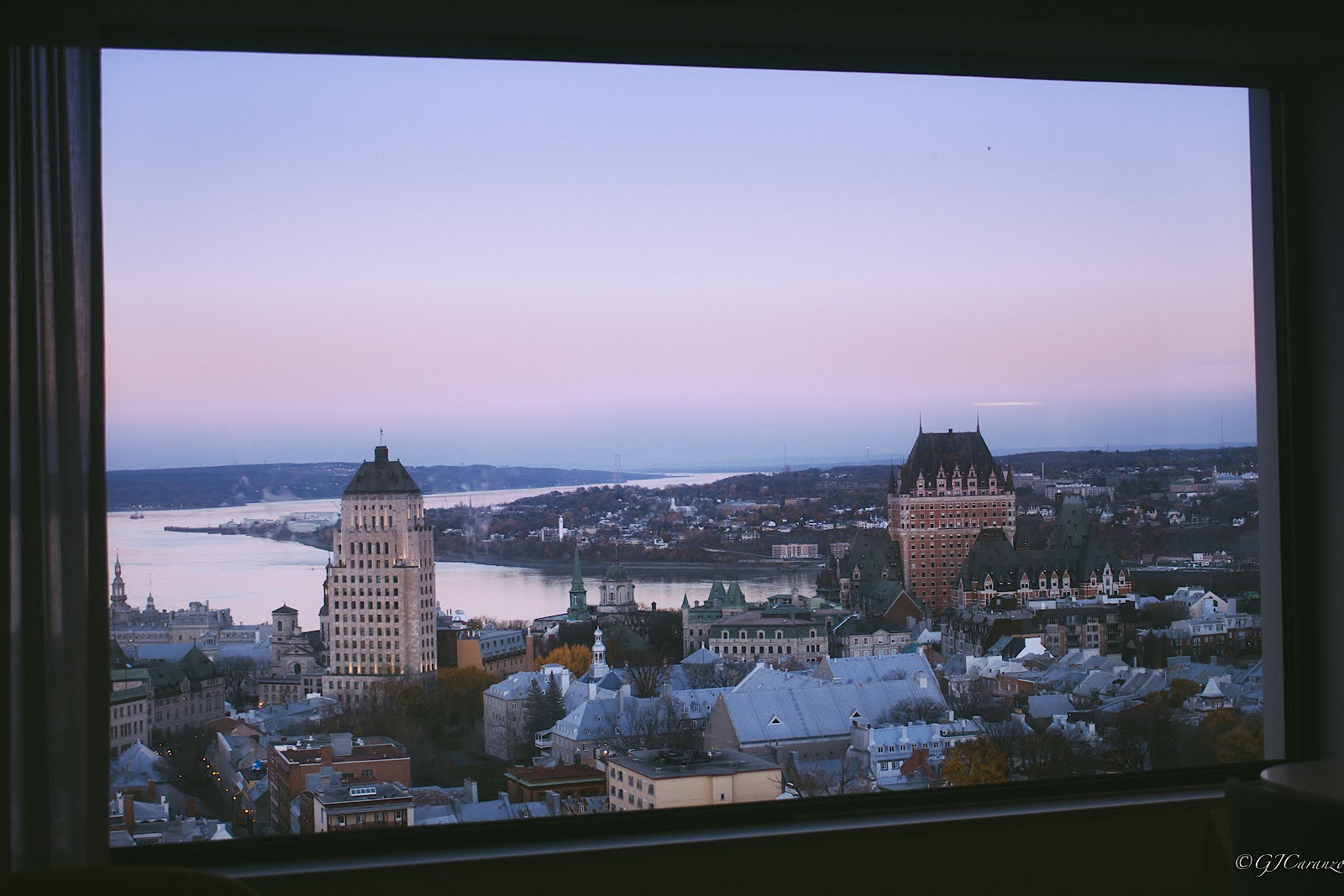 Travel Diary: Stunning Views of Old Quebec City, Canada from Hilton Hotel