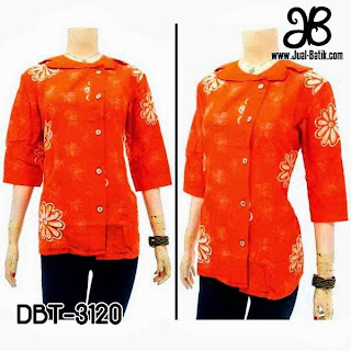 Baju Batik Kerja Wanita