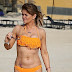 Bikini-clad Danniella Westbrook frolics in the sea in Dubai following split from husband 