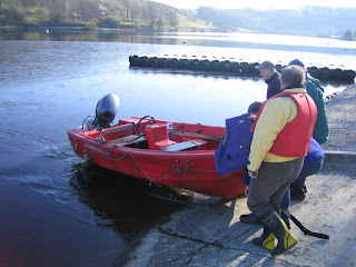 launching the boat