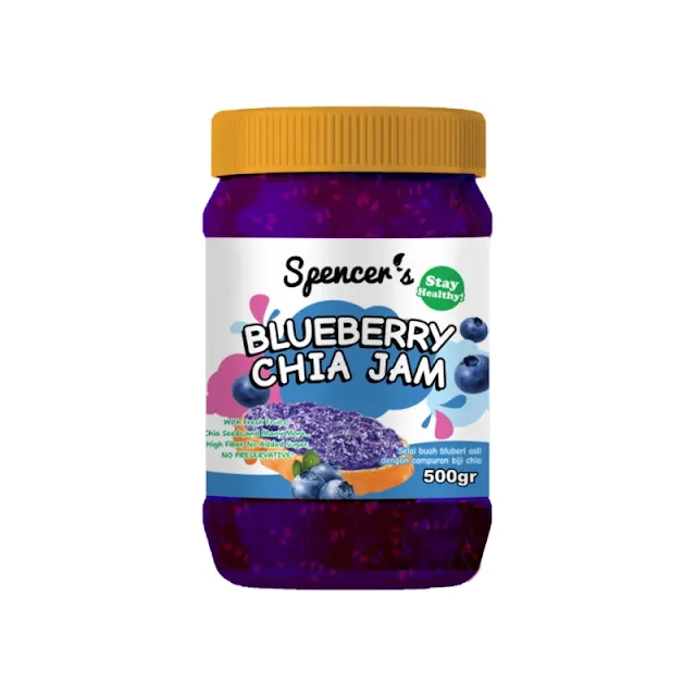 Blueberry Chia Jam dari Spencers